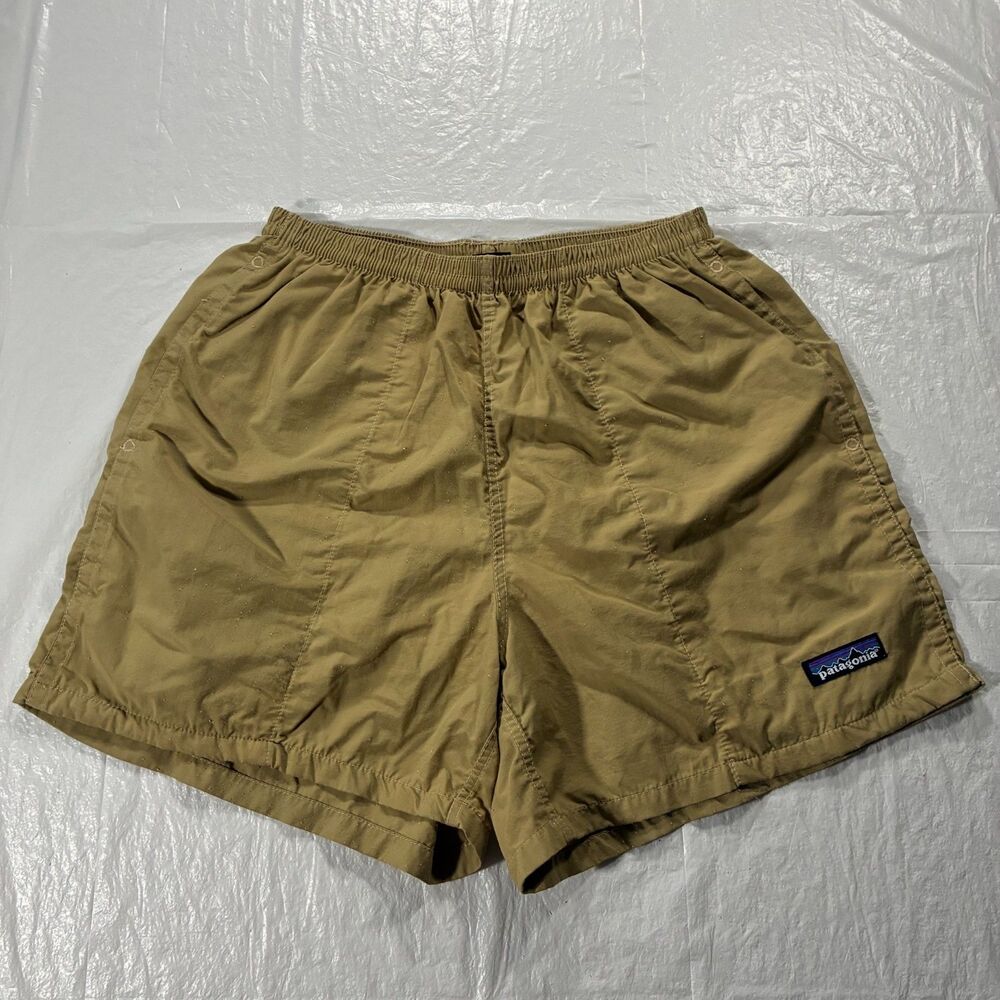 Patagonia Baggies Men’s Shorts Tan Biege Size Small - WEAR